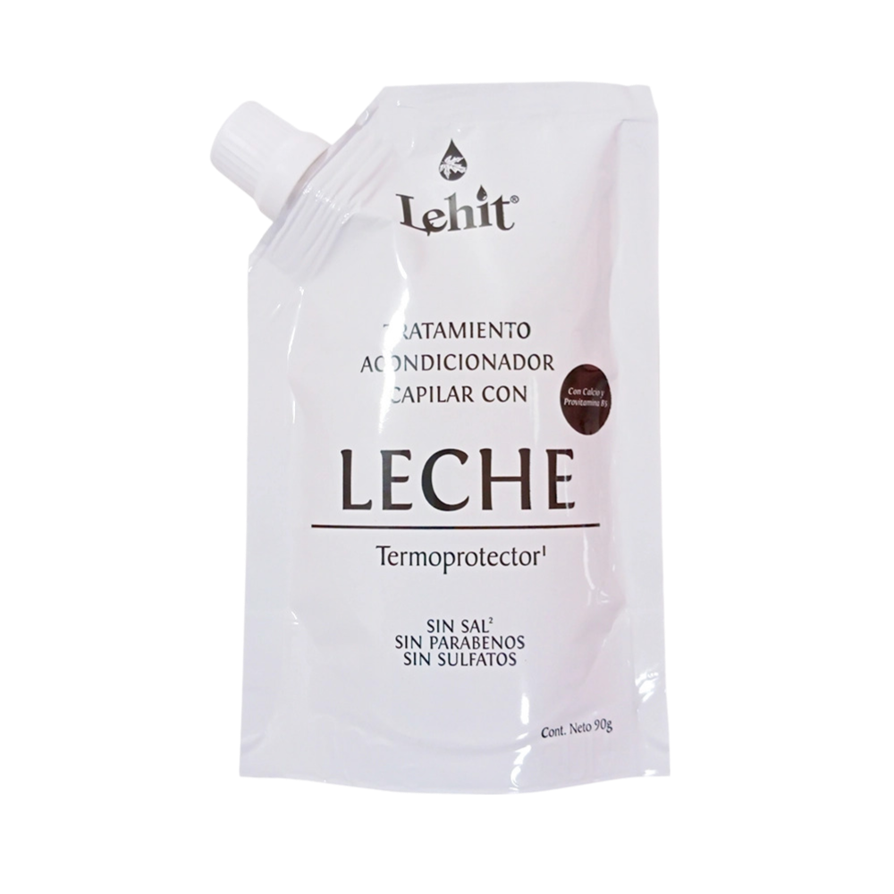 Tratamiento Acondicionador Leche Nutrición Profunda 90g Lehit