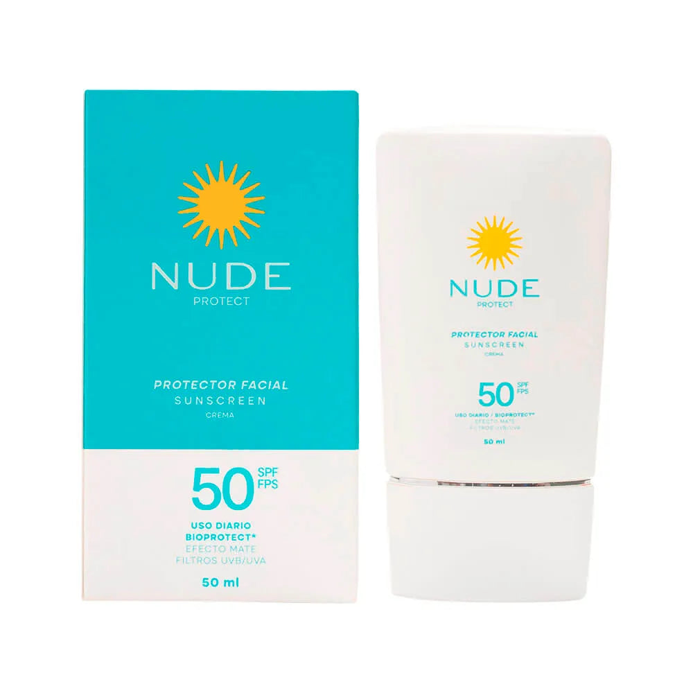 Bloqueador Solar Facial Nude SPF50 Mate 50 ml
