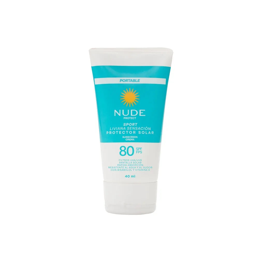 Bloqueador Solar SPF80 Sport Crema 40 ml Nude
