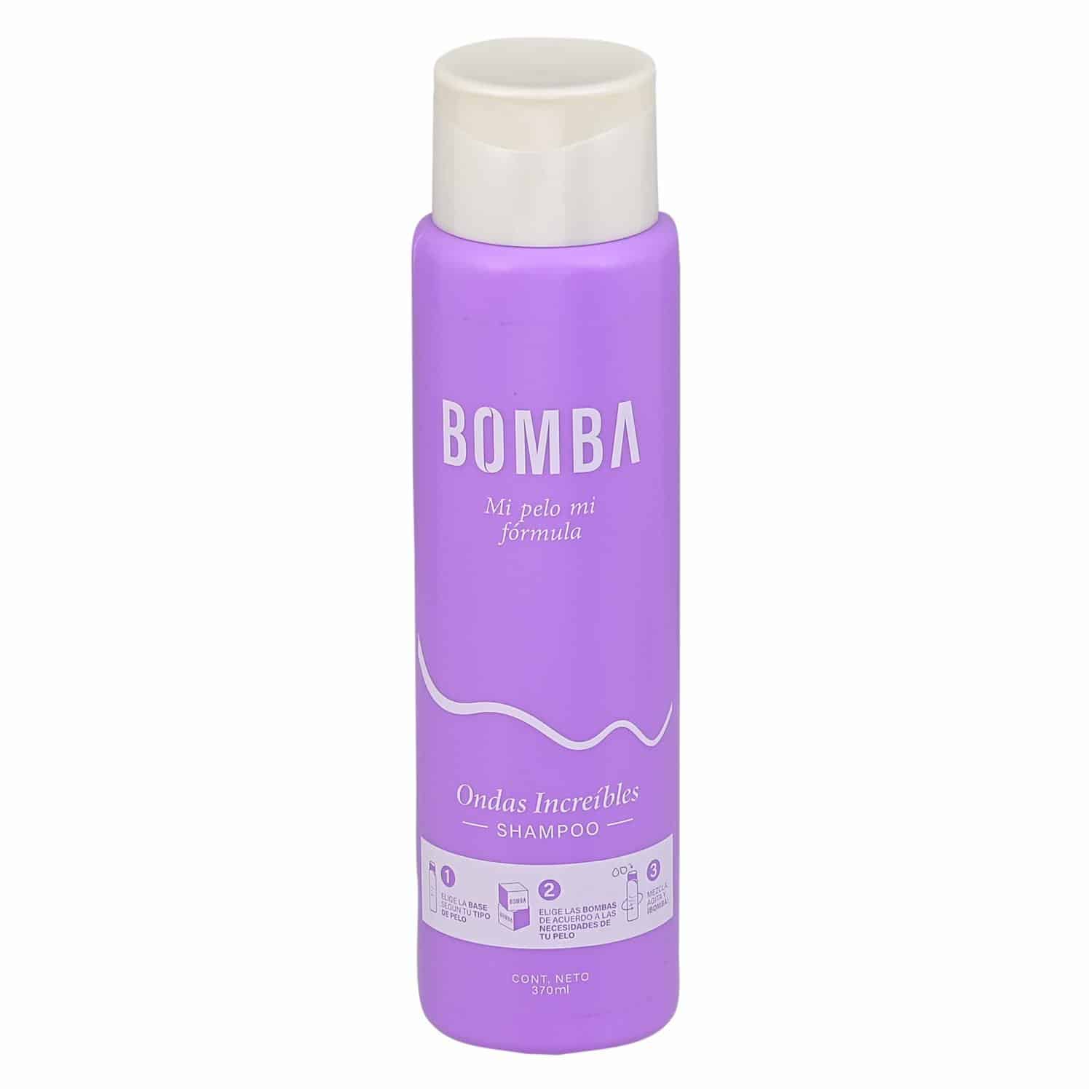 Shampoo Bomba Ondas Increíbles 370 ml Bomba Mix