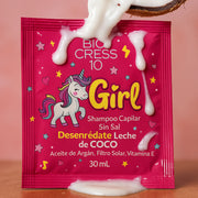 Shampoo Coco Girl Hidratante Niñas Sobre 30ml Biocress
