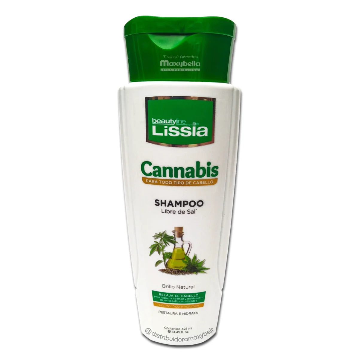 Shampoo Cannabis Natural 425ml Lissia