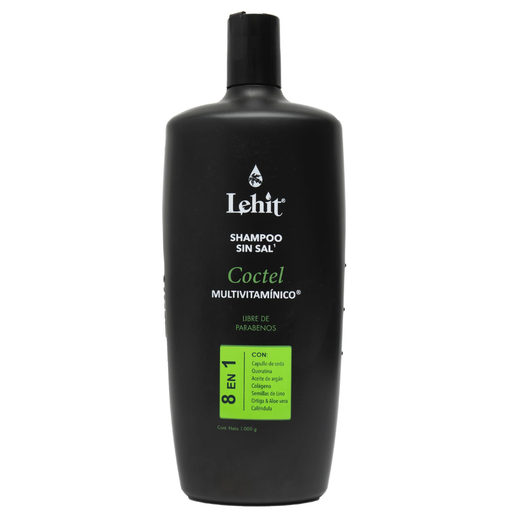 Shampoo Coctel 8 En 1 Multibeneficios 1000g Lehit