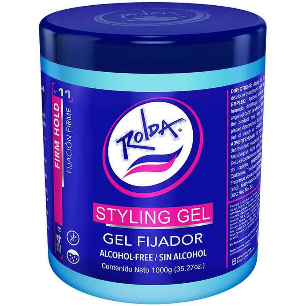Gel Fijador De Cabello Tradicional Rolda
