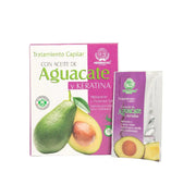 Tratamiento Aguacate y Keratina Hidratación 15ml Herbacol