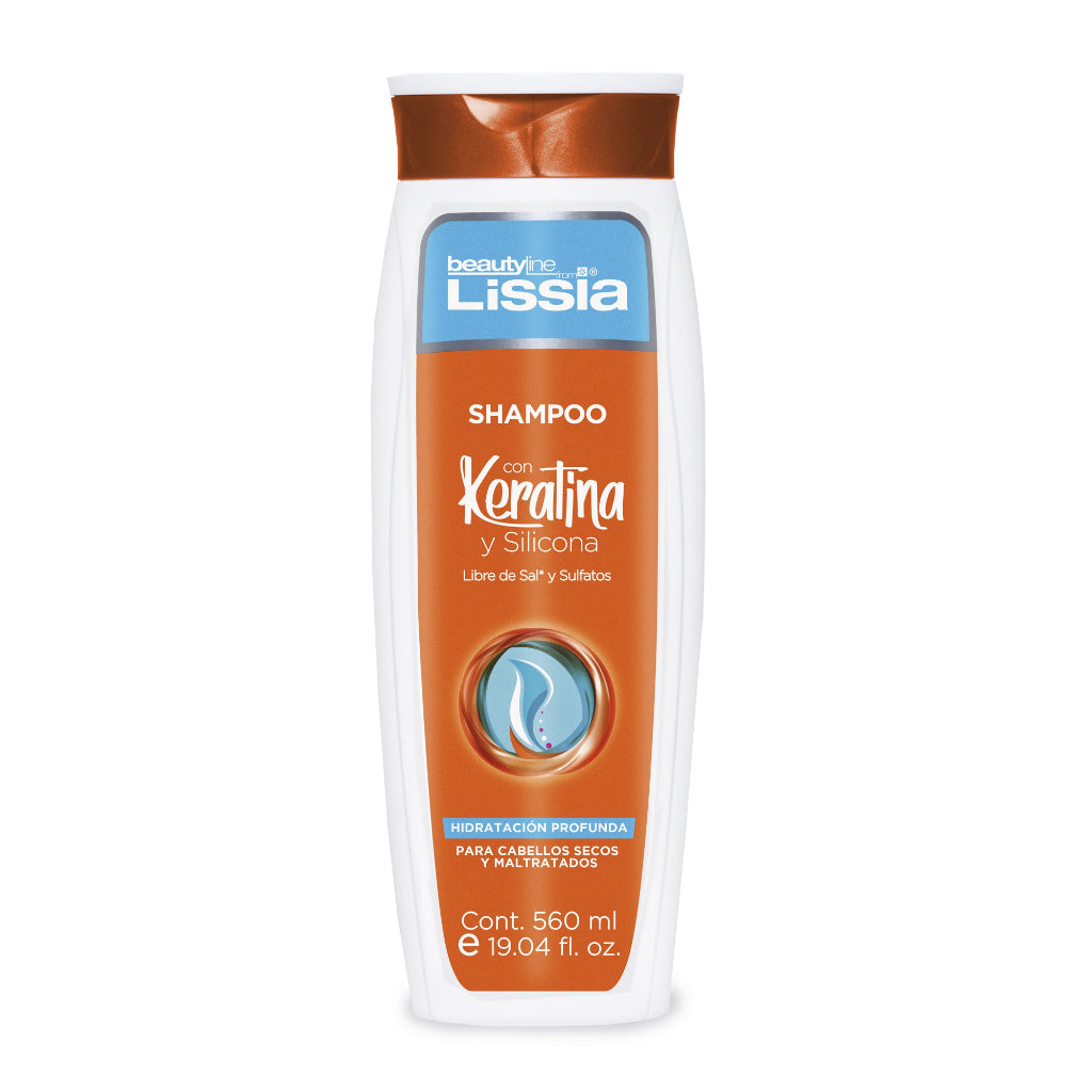 Shampoo Keratina Sin Sal 560ml Lissia