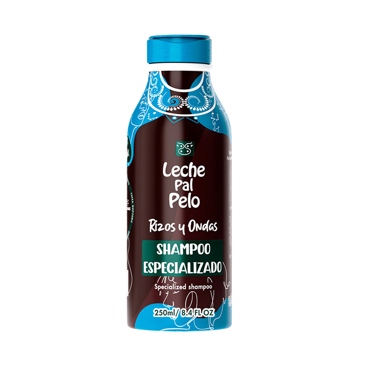 Shampoo Rizos y Ondas Definidos 250ml Leche Pal Pelo