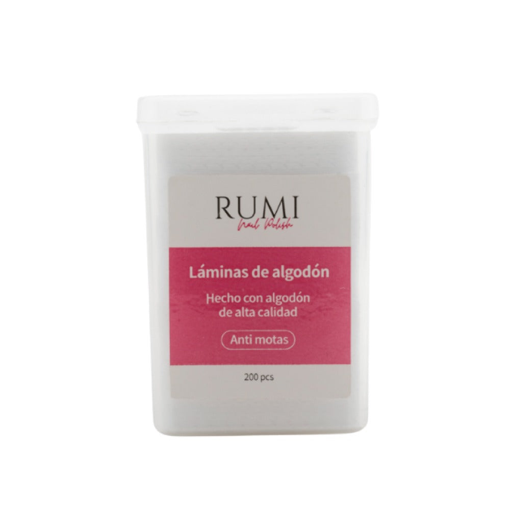 Toalla de Limpieza Láminas de Algodón Pads Limpiadores Rumi