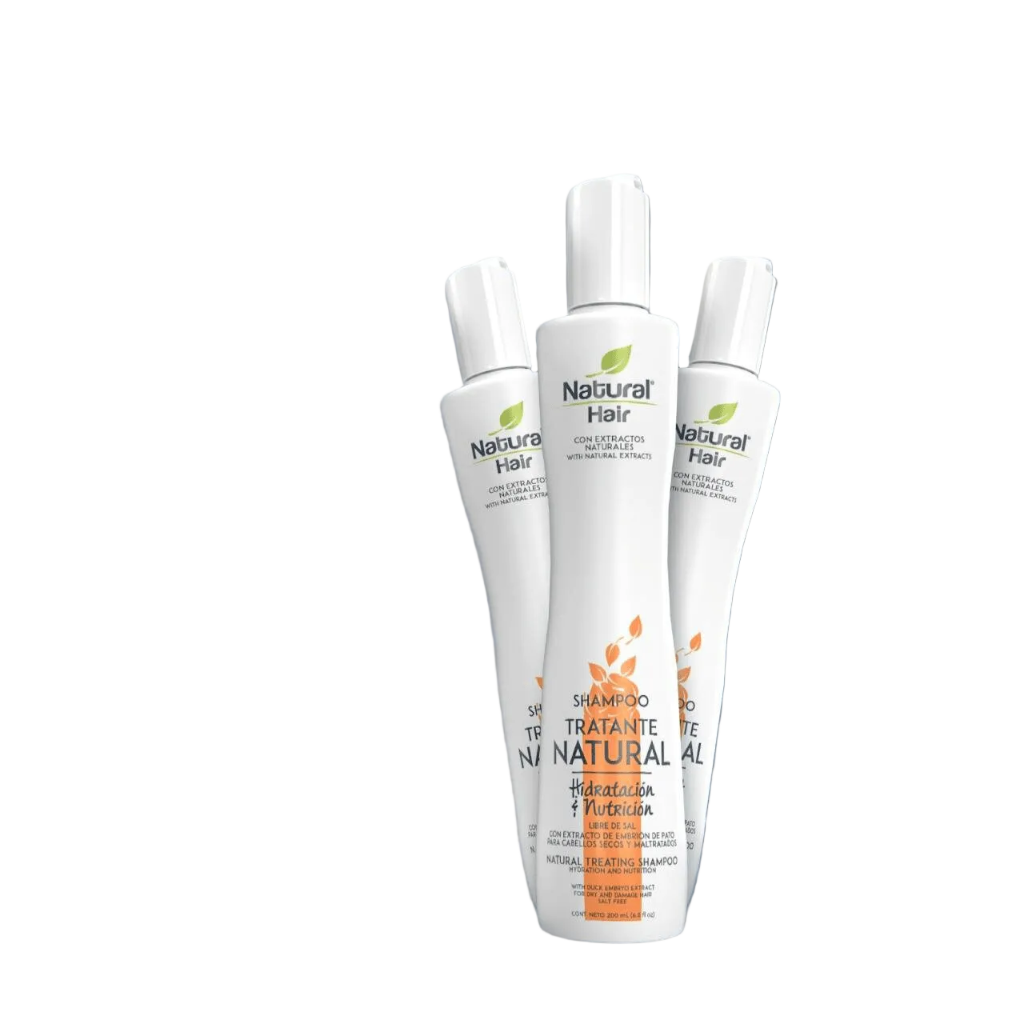 Shampoo Embriones de Pato Nutrición 500ml Natural Hair