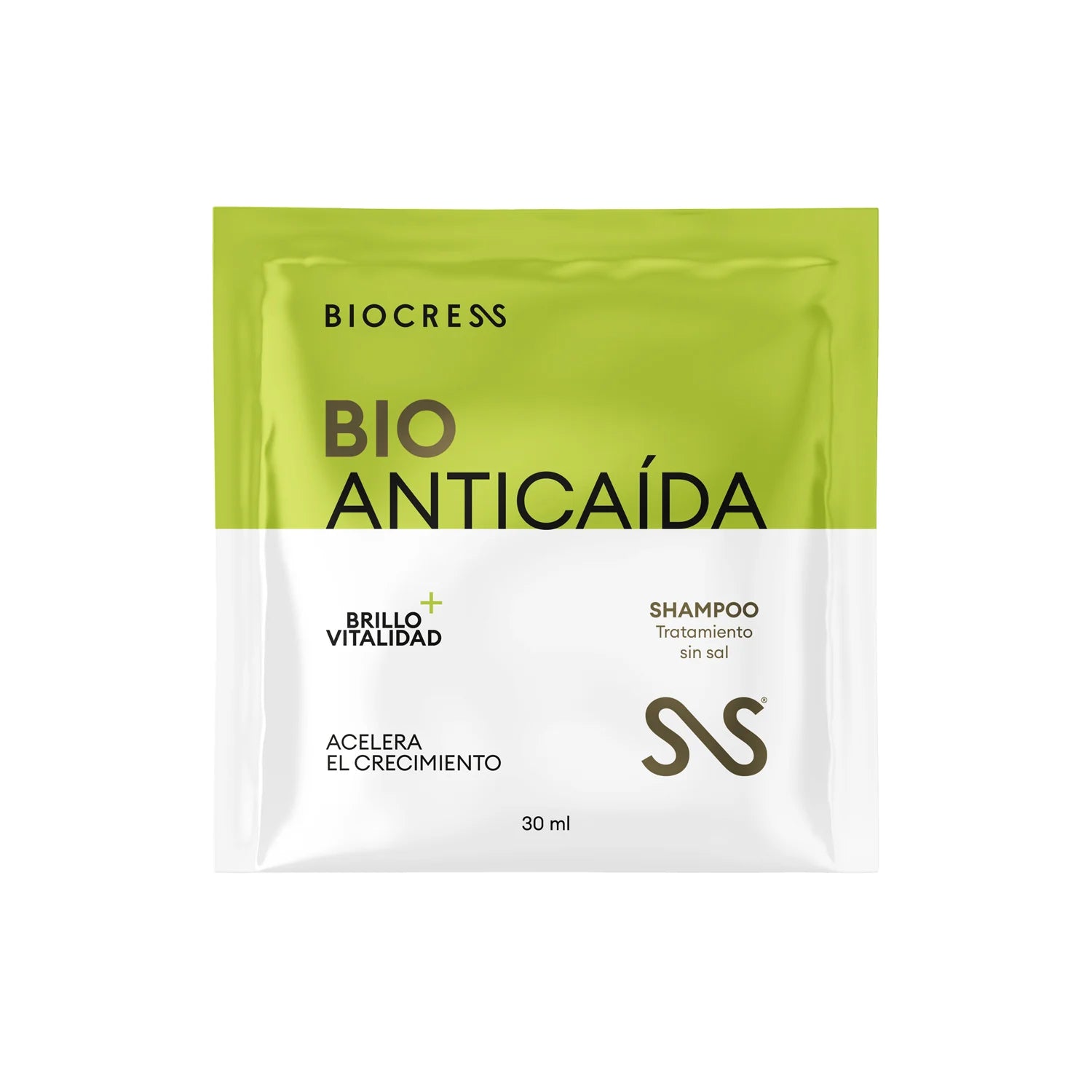 Shampoo Anticaída Fortalecedor Sobre 30ml Biocress