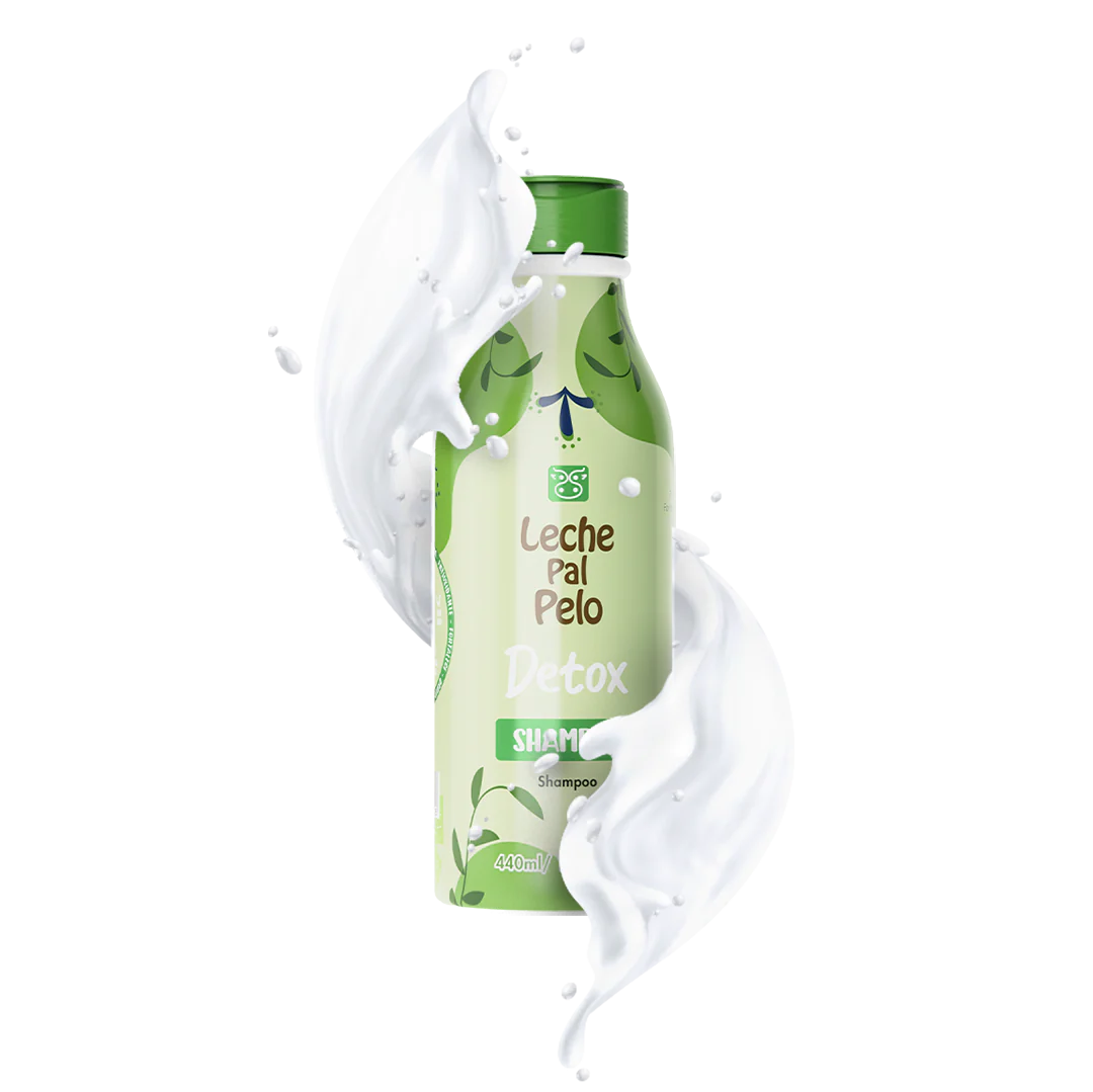 Shampoo Leche Pal Pelo Detox Carbón Activado 440ml