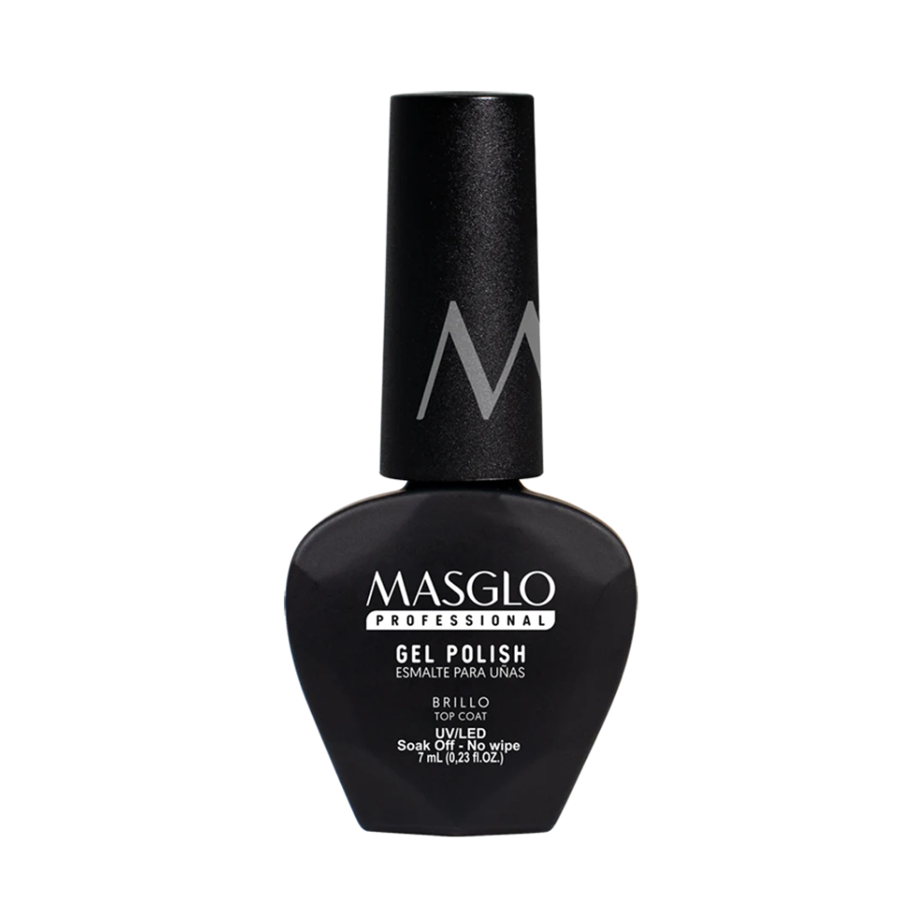 Esmalte Gel Polish Top Coat Brillo Masglo