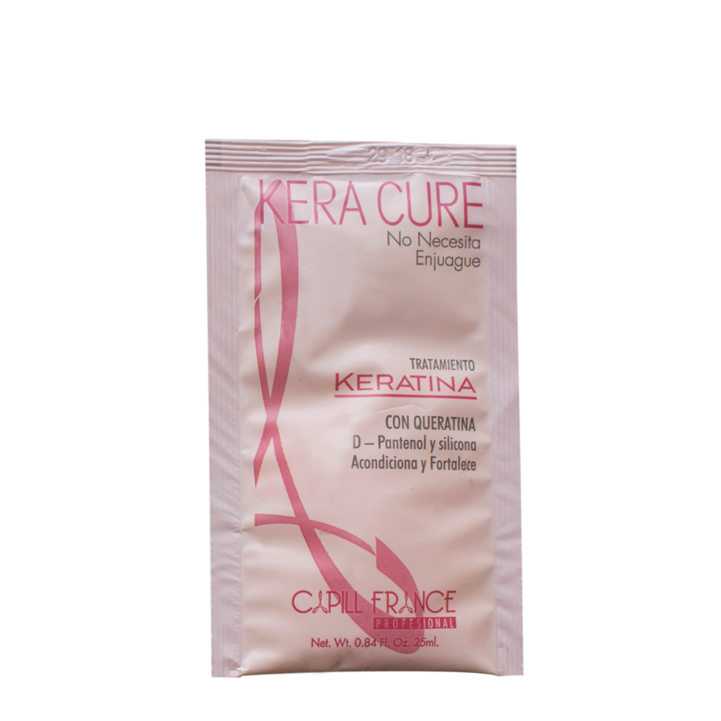 Tratamiento Keratina Concentrada Sobre 25ml Capill France