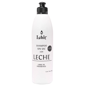 Shampoo Leche Sin Sal Nutrición 300g Lehit