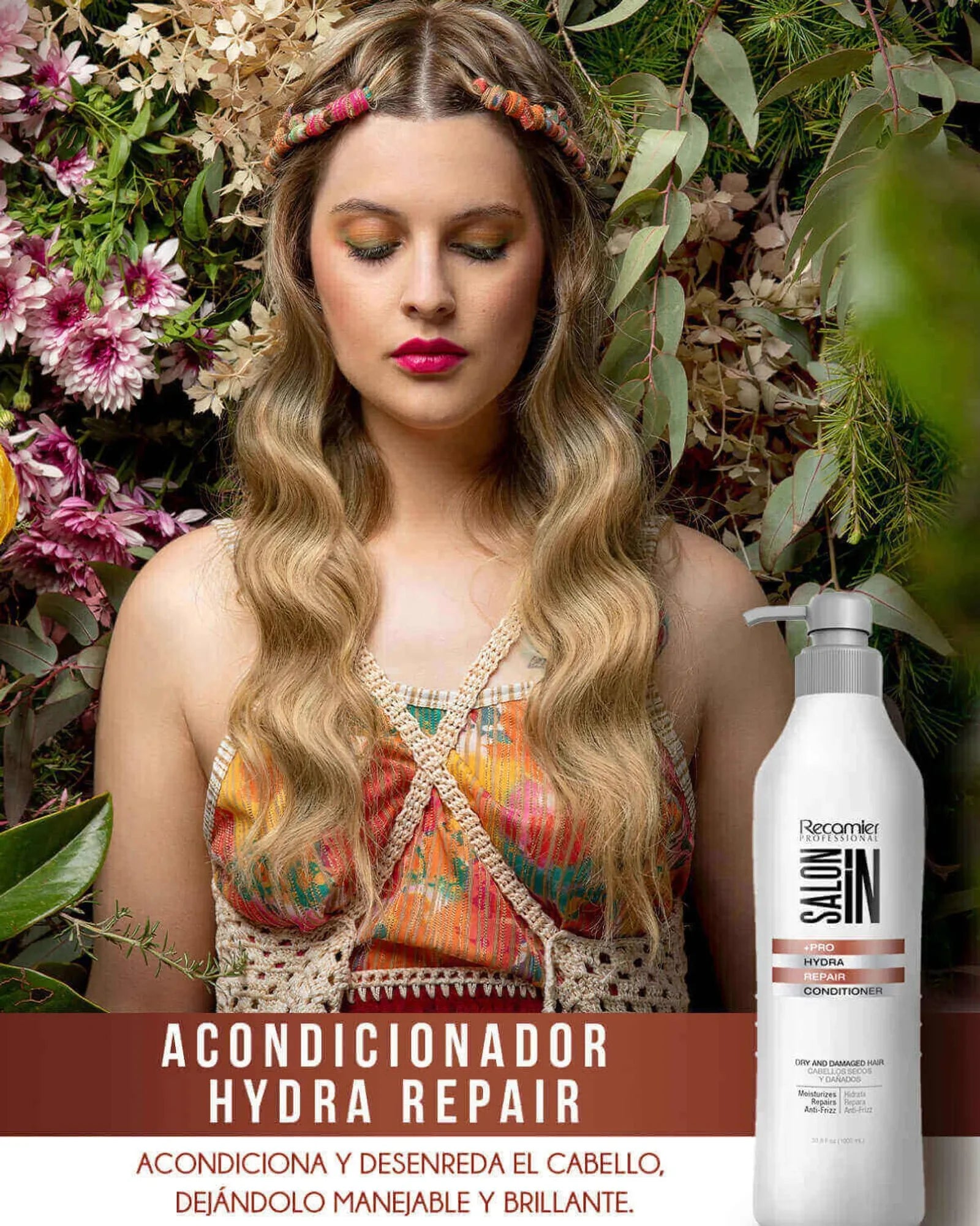 Acondicionador Hydra Repair Salon In 1000 Ml - Recamier