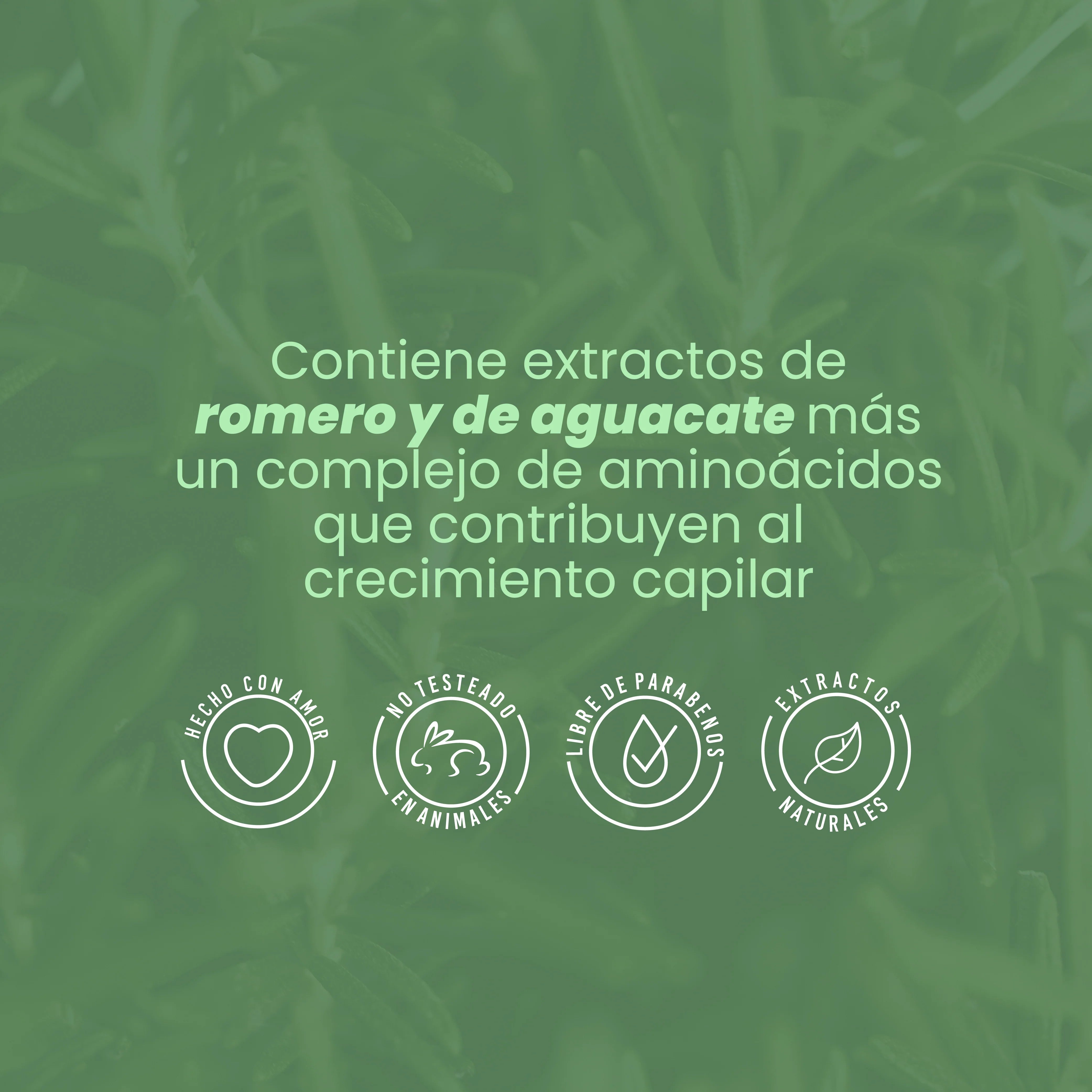 Bioterapia Capilar de Romero & Bioelixir Anyeluz 300 ml