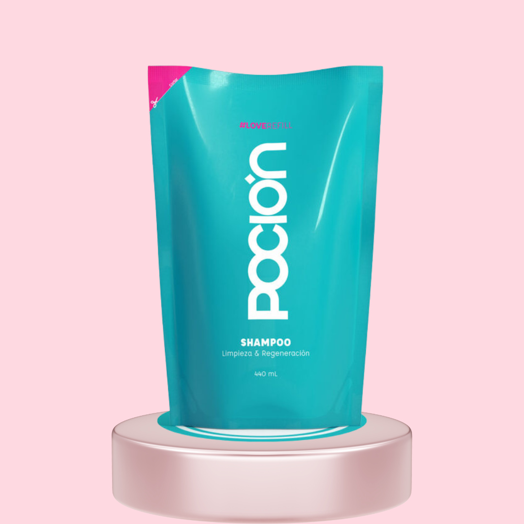 Shampoo Limpieza y Regeneración Doypack 440ml La Poción