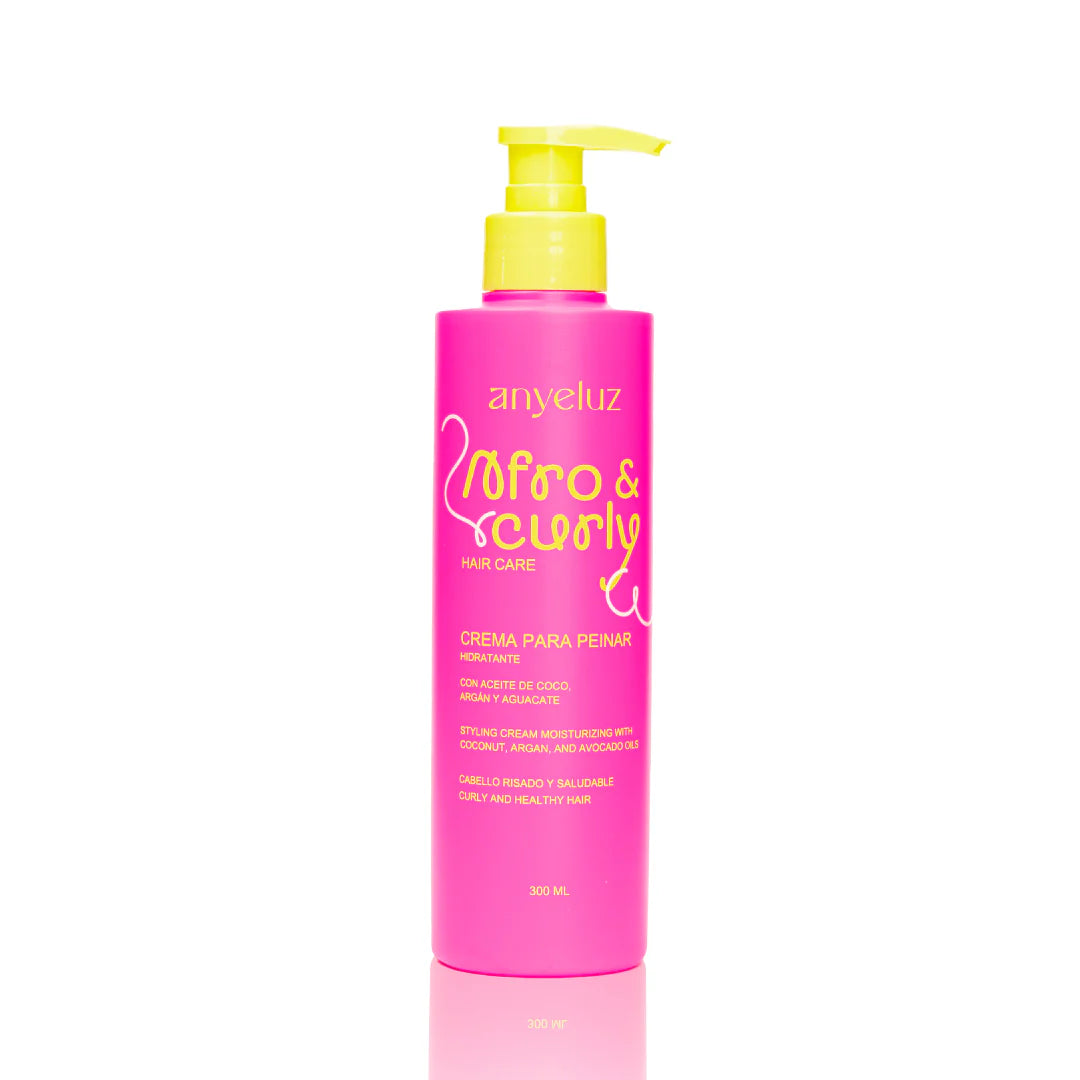 Crema para Peinar Hidratante Afro & Curly Anyeluz 300 ml