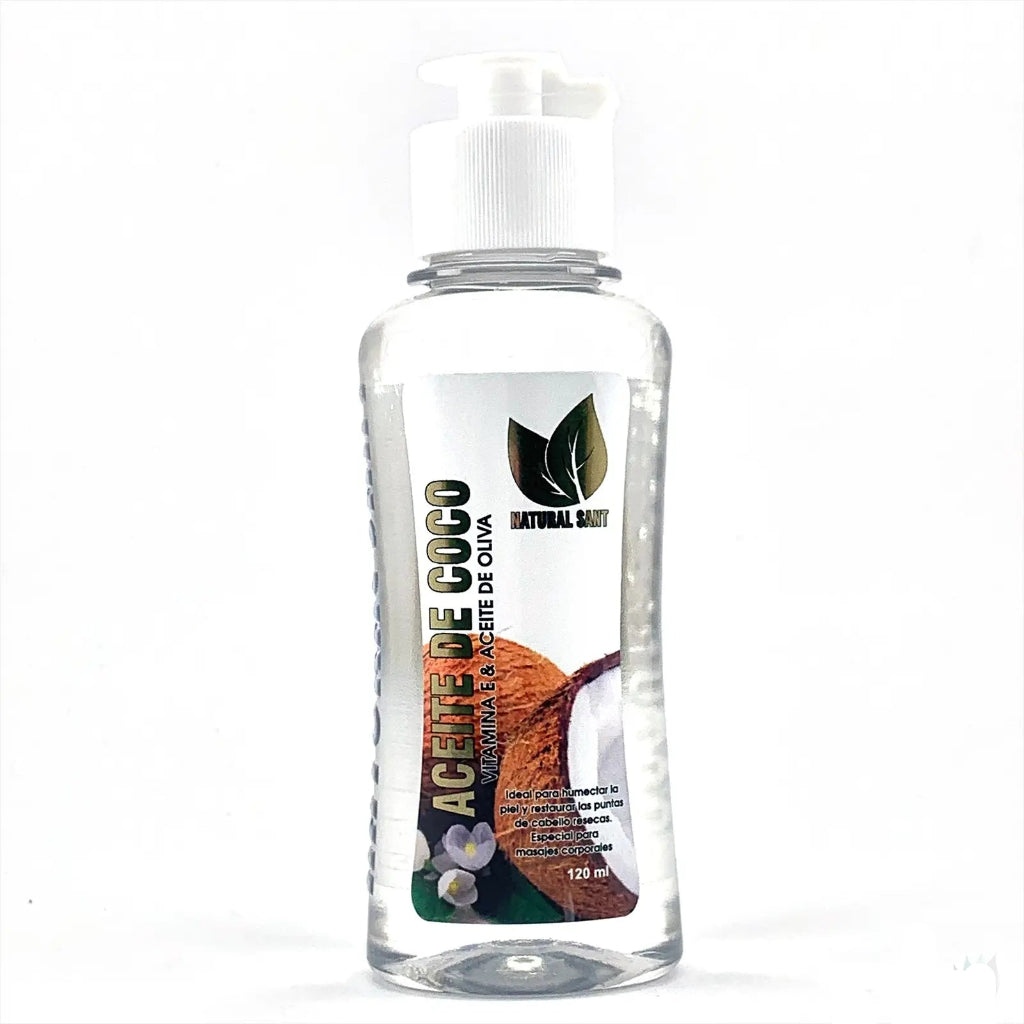 Aceite De Coco Natural 120 ml Natural Sant