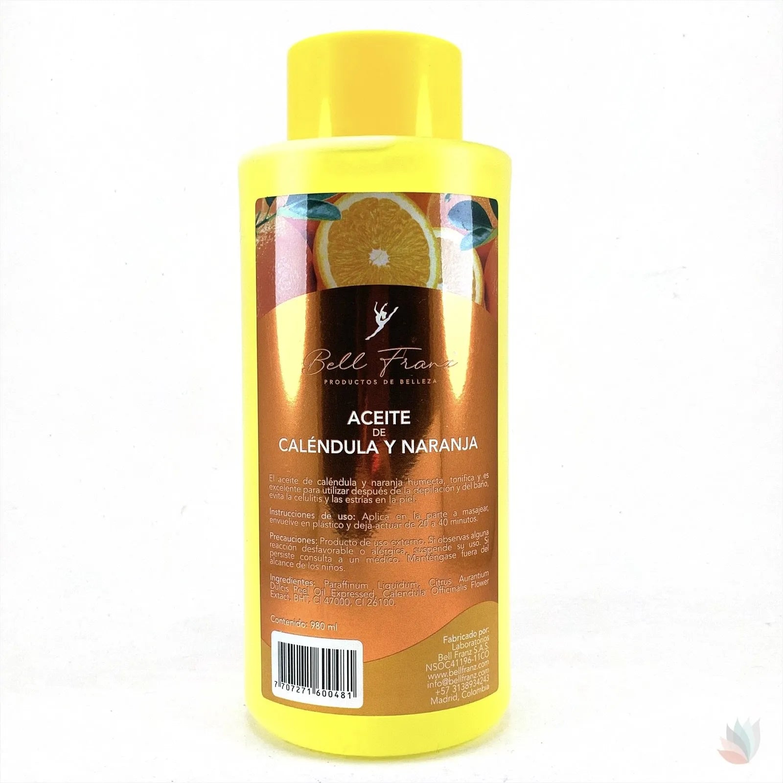 Aceite De Caléndula Y Naranja Bell Franz