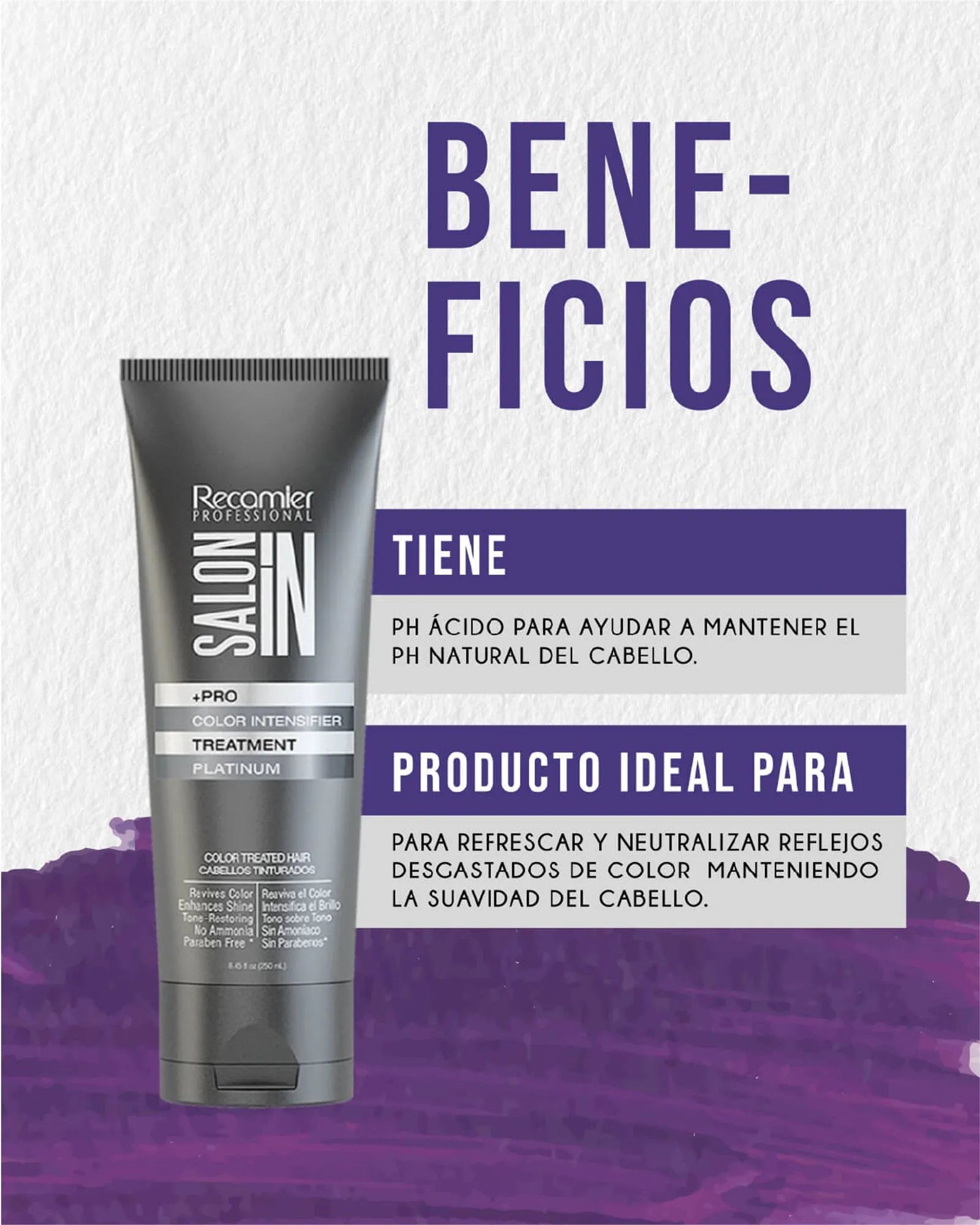 Intensificador De Color Platinum Recamier *250 Ml