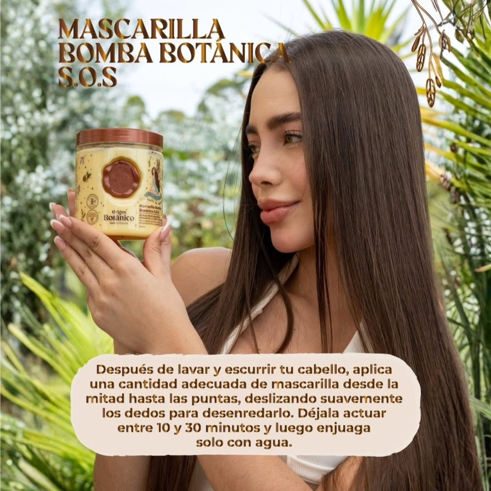 Mascarilla Bomba Botanica Sos Ritual Botanico 400Ml
