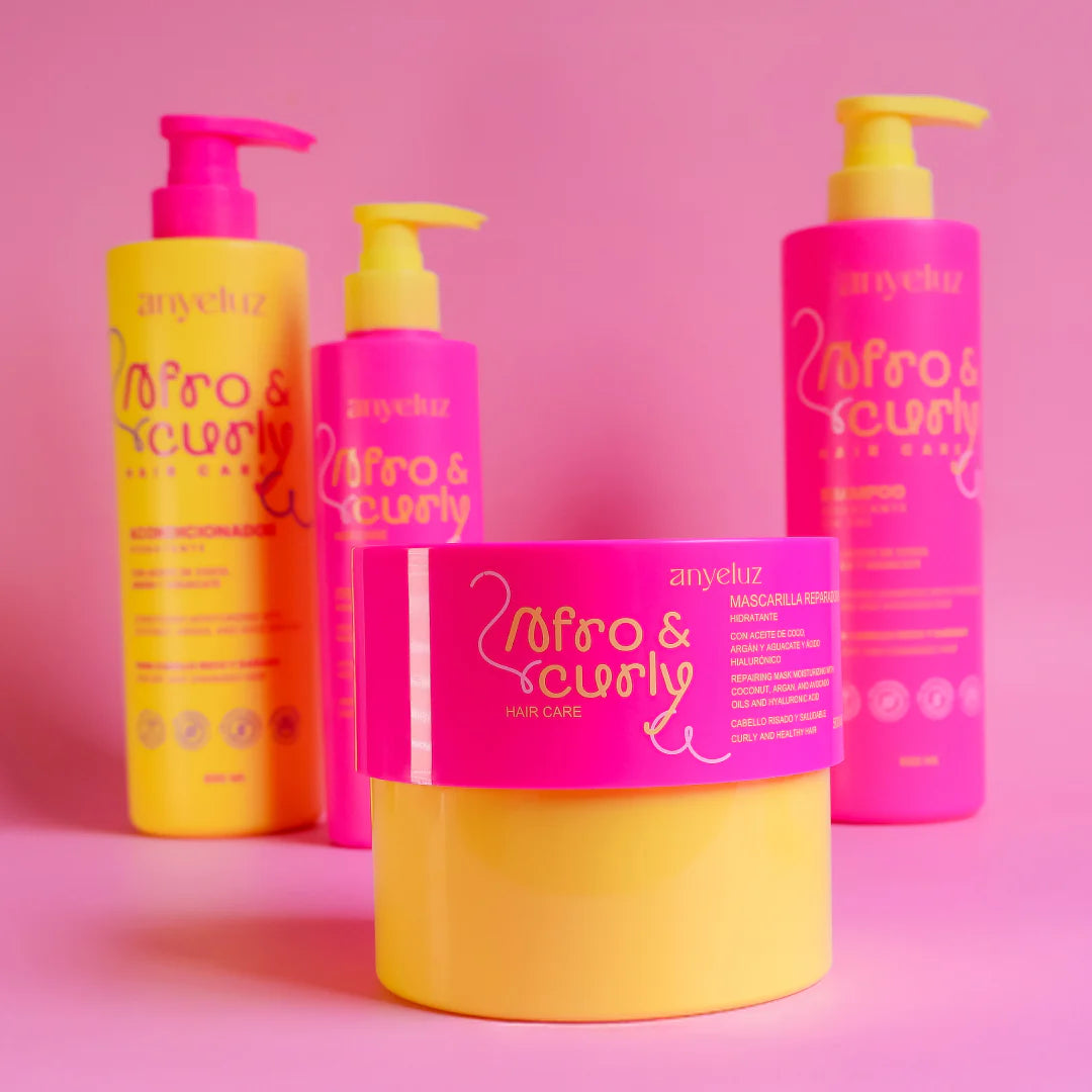 Mascarilla Reparadora Hidratante Afro & Curly Anyeluz 500 ml