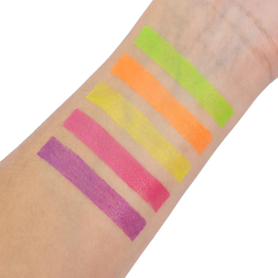 Ojos Kit 5 Pintucaritas Neon Party Trendy