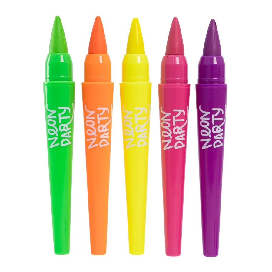 Ojos Kit 5 Pintucaritas Neon Party Trendy