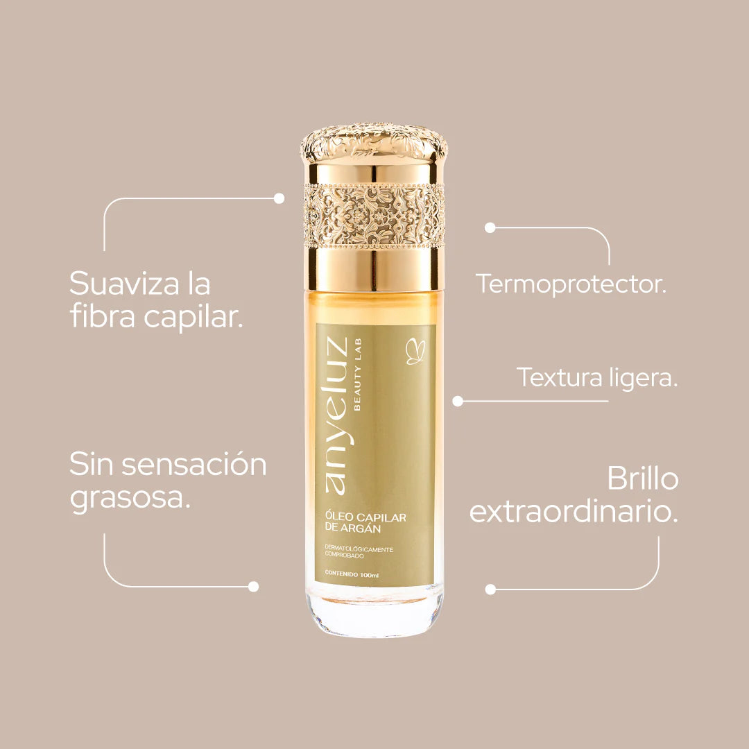 Óleo Capilar de Argán Anyeluz 100 ml