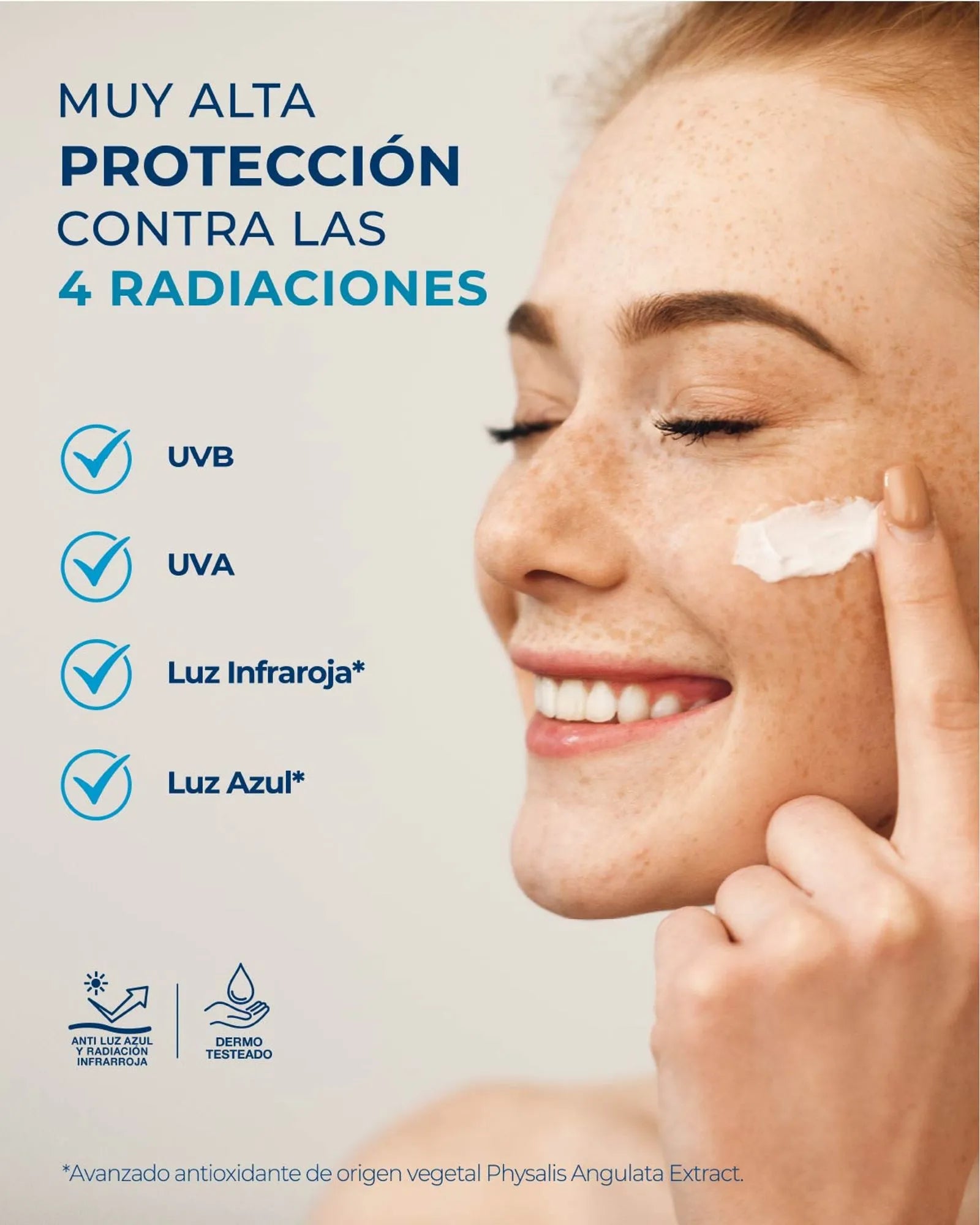 Tanga Spf 50 Facial Con Color X50 Ml Recamier