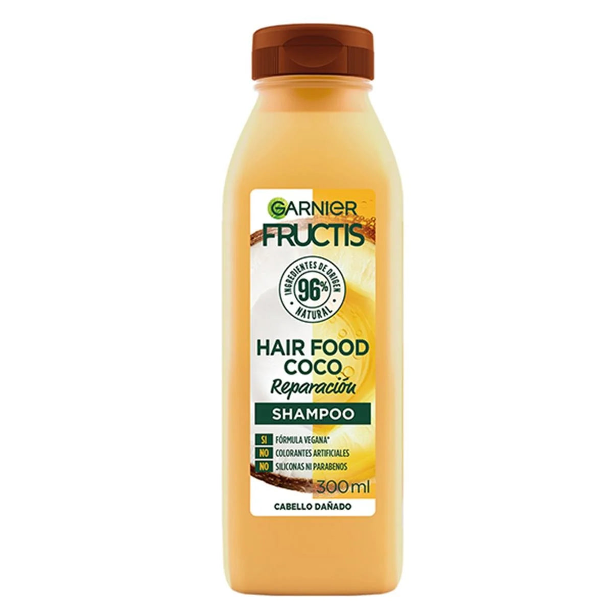 Shampoo Fructis Hair Food Coco Reparación 300ml Garnier