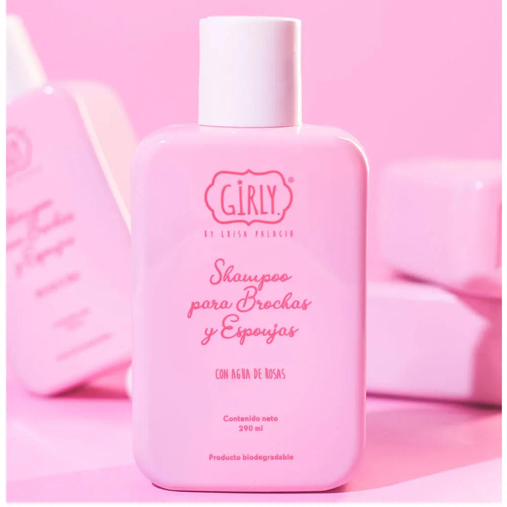 Shampoo Para Brochas Y Esponjas Girly