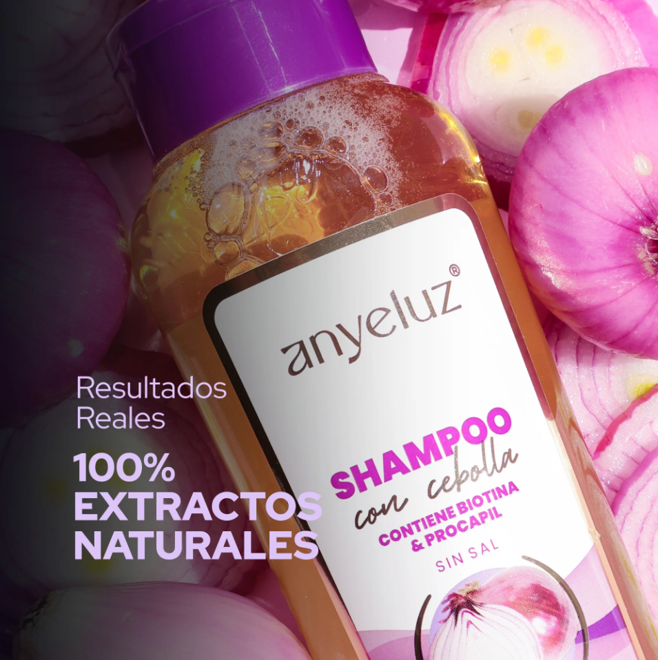 Shampoo Con Cebolla Anyeluz X500Ml