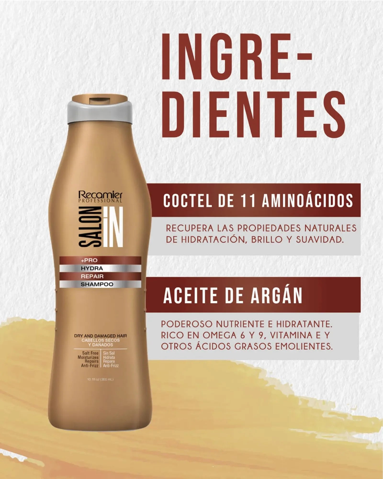 Shampoo Repair Recamier X 300 Ml