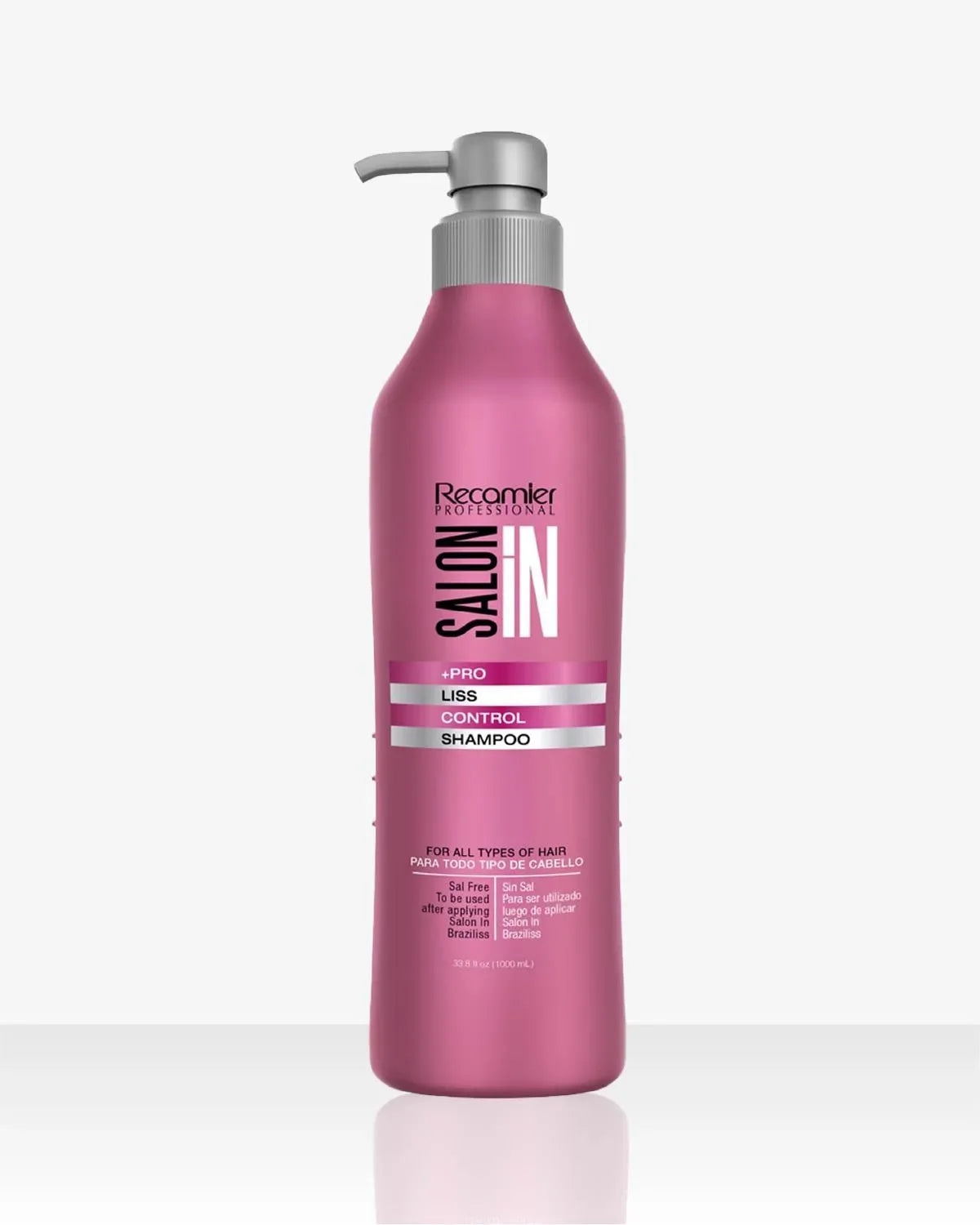 Shampoo Liss Control Recamier Rosado X 1000