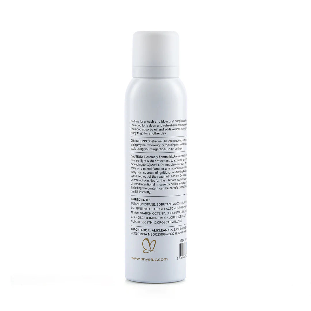 Shampoo Seco Refrescante Anyeluz 150 ml