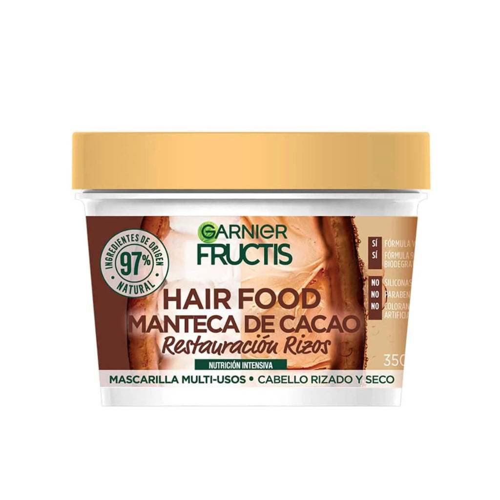 Tratamiento Hair Food Manteca de Cacao 350ml Garnier