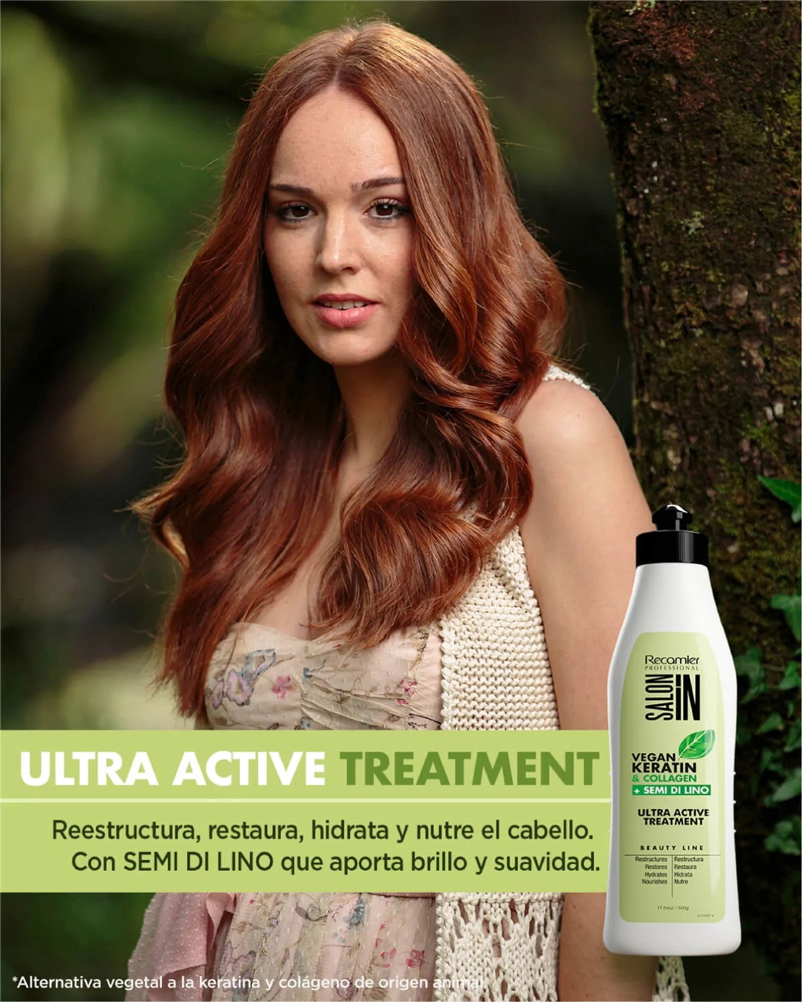 Vegan Keratin Collagen Ultra Active Ttm *500M Recamier